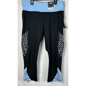 FILA Sport Running Women's L Live In Motion Running Leggings FlareReflect NWT